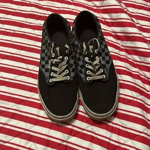 Vans, Low Tops, Size 13,  Color Black/Gray